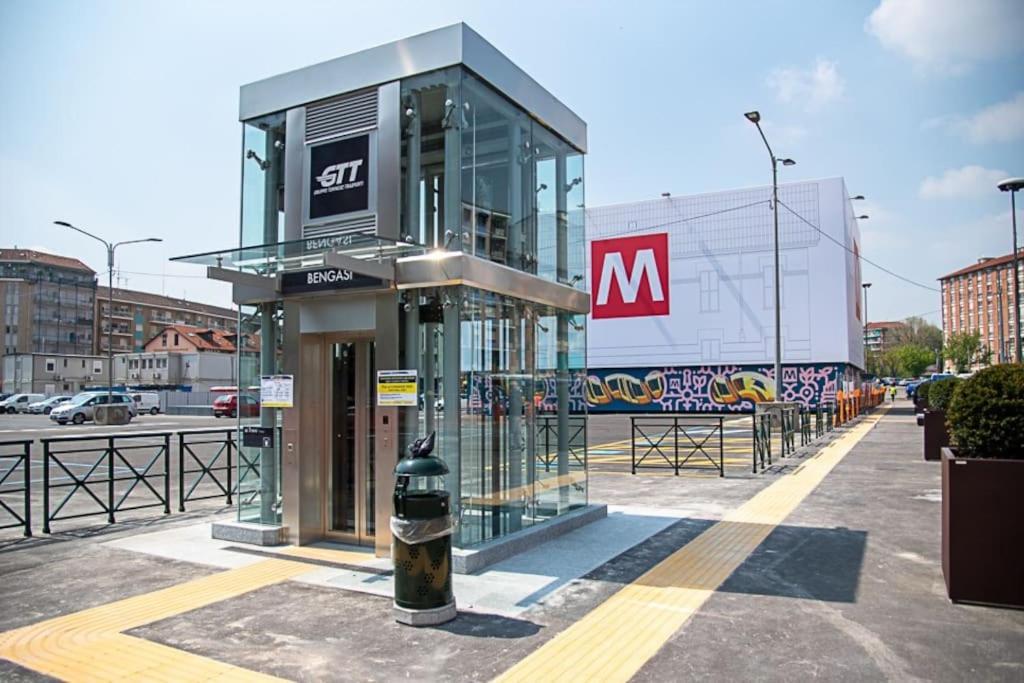 Appartamento *Luxus393* Metro A 50M, Lingotto Fiere, Ospedali Torino Esterno foto